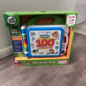 LeapFrog 100 Words Book - NIB